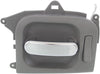 SEDONA 02-05 REAR INTERIOR DOOR HANDLE LH, Side Sliding Door, Chrme Lvr+Gray Hsg., Plastic