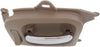 SEDONA 02-05 REAR INTERIOR DOOR HANDLE RH, Side Sliding Door, Chrme Lvr+Beige Hsg., Plastic