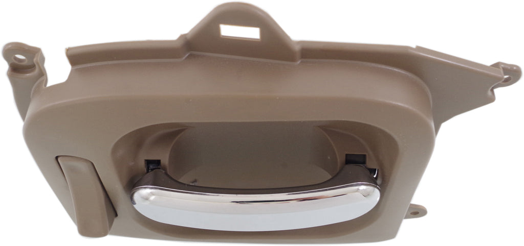 SEDONA 02-05 REAR INTERIOR DOOR HANDLE RH, Side Sliding Door, Chrme Lvr+Beige Hsg., Plastic