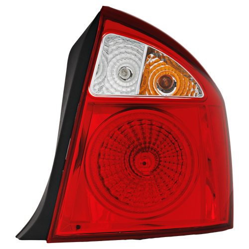SPECTRA 04-06 TAIL LAMP RH, Assembly, Red and Clear Lens, New Body Style