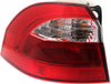 RIO 12-17 TAIL LAMP LH, Outer, Assembly, Halogen, Hatchback