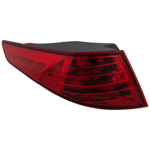 OPTIMA 12-13 TAIL LAMP LH, Outer, Assembly, Halogen, (Exc. Hybrid Models), USA Built Vehicle