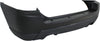 SPORTAGE 09-10 REAR BUMPER COVER, Primed, w/o Luxury Pkg, 2.7L Eng, w/ Dual Exhaust Holes - CAPA