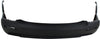 SORENTO 11-13 REAR BUMPER COVER, Textured Black, w/o Sport Pkg, w/o Park Assist Snsr Holes - CAPA