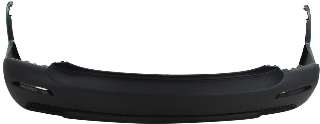 SORENTO 11-13 REAR BUMPER COVER, Textured Black, w/o Sport Pkg, w/o Park Assist Snsr Holes - CAPA