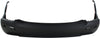 SORENTO 11-13 REAR BUMPER COVER, Textured Black, w/o Sport Pkg, w/ Park Assist Snsr Holes - CAPA