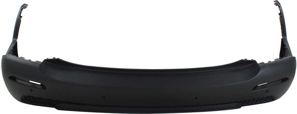 SORENTO 11-13 REAR BUMPER COVER, Textured Black, w/o Sport Pkg, w/ Park Assist Snsr Holes - CAPA