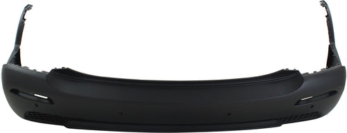 SORENTO 11-13 REAR BUMPER COVER, Textured Black, w/o Sport Pkg, w/ Park Assist Snsr Holes - CAPA