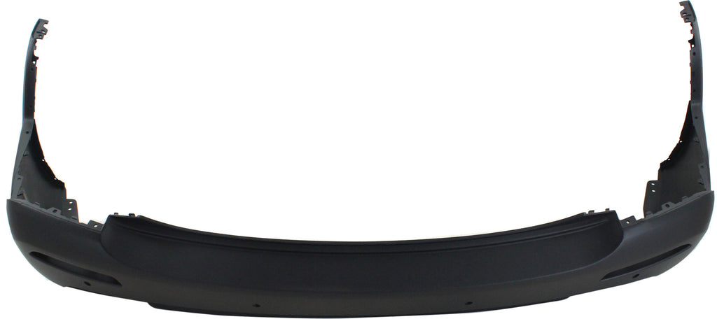 SORENTO 11-13 REAR BUMPER COVER, Textured Black, w/o Sport Pkg, w/ Park Assist Snsr Holes - CAPA