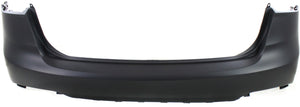 FORTE 14-16 REAR BUMPER COVER, Upper, Primed - CAPA
