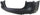 FORTE 14-16 REAR BUMPER COVER, Upper, Primed - CAPA