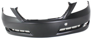 LS460 07-09 FRONT BUMPER COVER, Primed, w/o Park Assist Snsr Holes