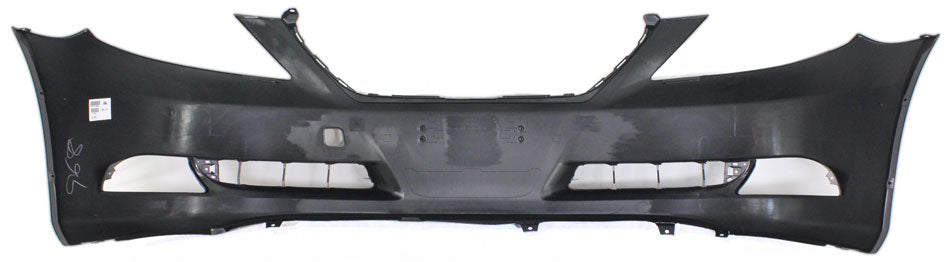 LS460 07-09 FRONT BUMPER COVER, Primed, w/o Park Assist Snsr Holes