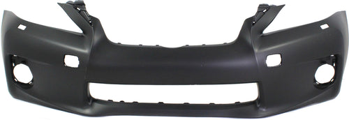 CT200H 11-13 FRONT BUMPER COVER, Primed, w/o F Sport Pkg, w/o Parking Aid Sensor Holes, w/ Headlight Washer Holes - CAPA