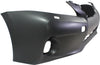 CT200H 11-13 FRONT BUMPER COVER, Primed, w/o F Sport Pkg, w/o Parking Aid Sensor Holes, w/ Headlight Washer Holes - CAPA