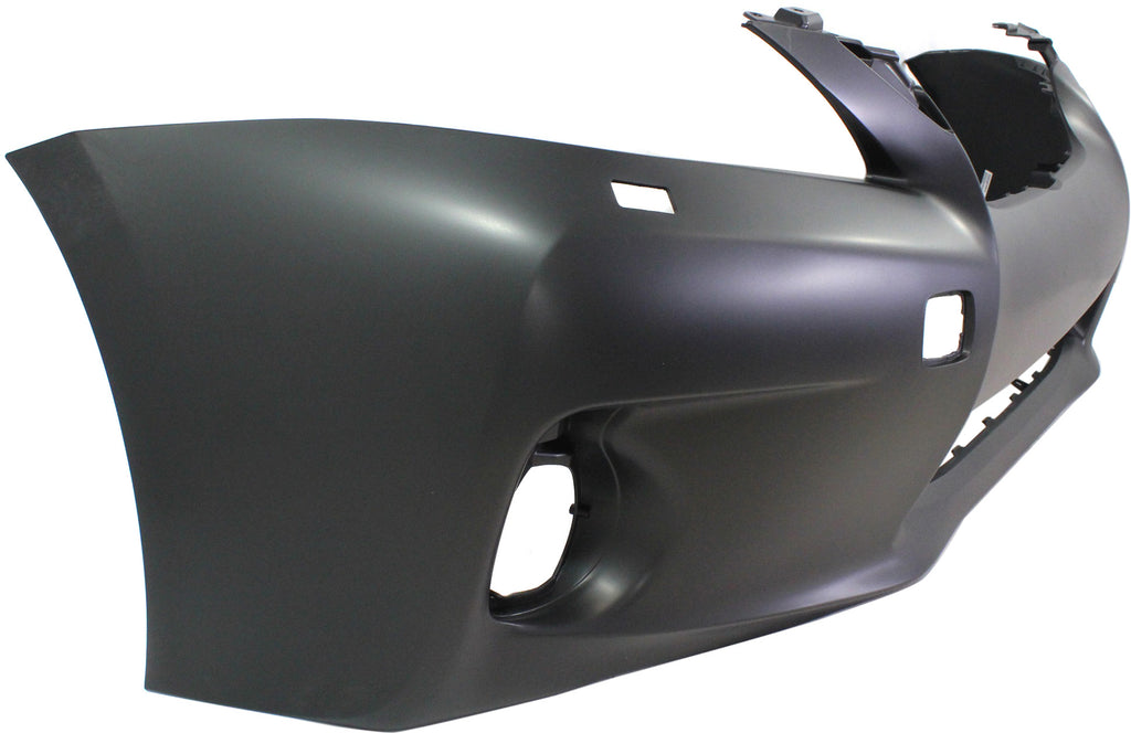 CT200H 11-13 FRONT BUMPER COVER, Primed, w/o F Sport Pkg, w/o Parking Aid Sensor Holes, w/ Headlight Washer Holes - CAPA