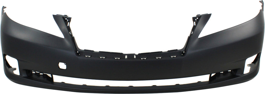 ES350 10-12 FRONT BUMPER COVER, Primed, w/o Parking Aid Sensor Holes - CAPA