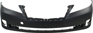 ES350 10-12 FRONT BUMPER COVER, Primed, w/o Parking Aid Sensor Holes - CAPA