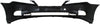 ES350 10-12 FRONT BUMPER COVER, Primed, w/o Parking Aid Sensor Holes - CAPA