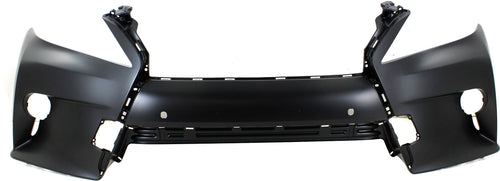 RX350/RX450H 13-15 FRONT BUMPER COVER, Prmd, w/ F Sprt Pkg, w/o Headlight Washer Holes, w/ Park Assist Sensor Holes, (RX350 Japan Built Vehicle)