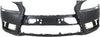 LS460 13-17/LS600H 14-16 FRONT BUMPER COVER, Prmd, L Model, (LS460, w/o F Sport Pkg, w/ Headlight Washer Holes)