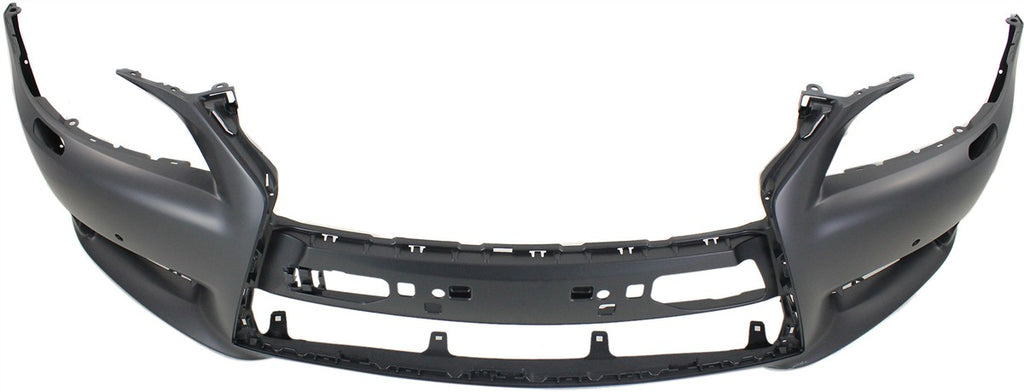 LS460 13-17/LS600H 14-16 FRONT BUMPER COVER, Prmd, L Model, (LS460, w/o F Sport Pkg, w/ Headlight Washer Holes)