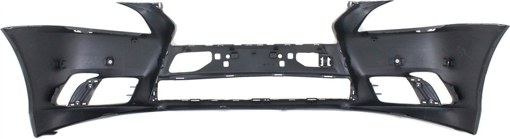 LS460 13-17/LS600H 14-16 FRONT BUMPER COVER, Prmd, L Model, (LS460, w/o F Sport Pkg, w/ Headlight Washer Holes)