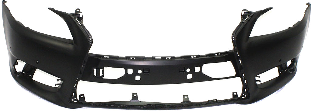 LS600H 13-13/LS460 13-17 FRONT BUMPER COVER, Prmd, (LS460, w/o F Sport Pkg, w/o Headlight Washer Holes, Base Model)