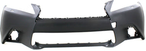 GS350 13-13 FRONT BUMPER COVER, Primed, w/ F Sport Pkg, w/ Headlight Washer Holes, w/o Parking Aid Sensor Holes - CAPA