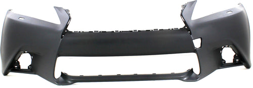 GS350 13-13 FRONT BUMPER COVER, Primed, w/ F Sport Pkg, w/ Headlight Washer Holes, w/o Parking Aid Sensor Holes - CAPA