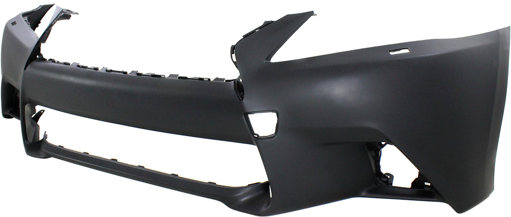GS350 13-13 FRONT BUMPER COVER, Primed, w/ F Sport Pkg, w/ Headlight Washer Holes, w/o Parking Aid Sensor Holes - CAPA