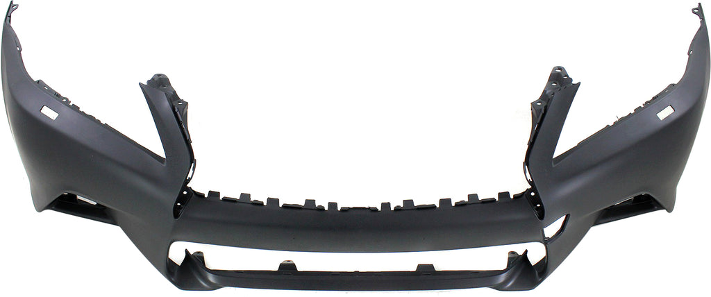 GS350 13-13 FRONT BUMPER COVER, Primed, w/ F Sport Pkg, w/ Headlight Washer Holes, w/o Parking Aid Sensor Holes - CAPA
