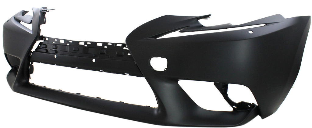 IS200T/IS250/IS300/IS350 14-16 FRONT BUMPER COVER, Primed, w/o F Sport Pkg, w/ HLW Holes, w/o PDC Snsr Holes, (Exc. C Model)