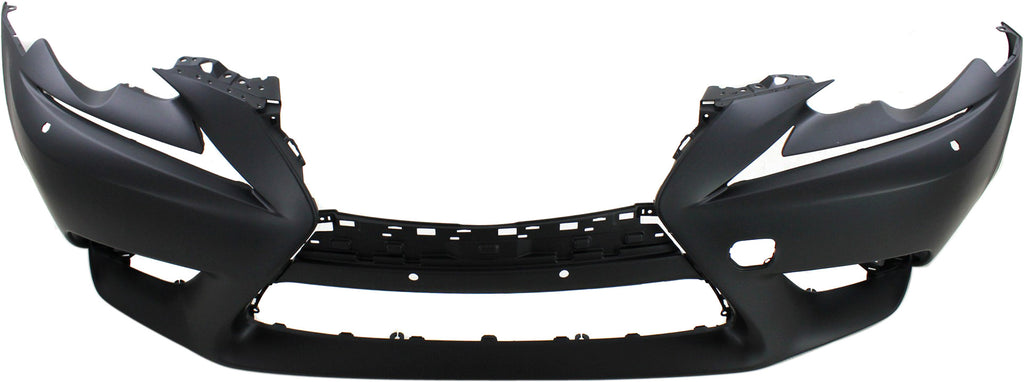 IS200T/IS250/IS300/IS350 14-16 FRONT BUMPER COVER, Primed, w/o F Sport Pkg, w/ HLW Holes, w/o PDC Snsr Holes, (Exc. C Model)
