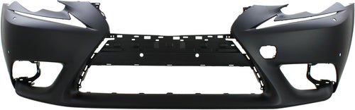 IS200T/IS250/IS300/IS350 14-16 FRONT BUMPER COVER, Primed, w/o F Sport Pkg, w/ Headlight Washer Holes and Park Distance Sensor Snsr Holes, (Exc. C Model)