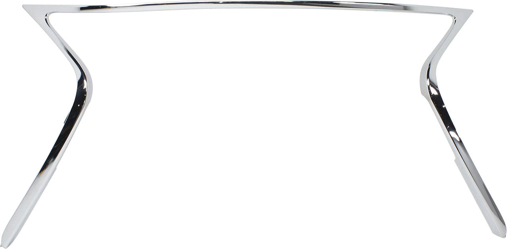 ES300H/ES350 13-15 FRONT BUMPER GRILLE MOLDING, Chrome - CAPA