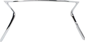 ES300H/ES350 13-15 FRONT BUMPER GRILLE MOLDING, Chrome - CAPA