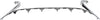 ES300H/ES350 13-15 FRONT BUMPER GRILLE MOLDING, Chrome - CAPA