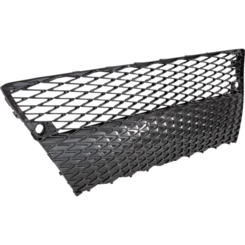 IS250/IS350 14-16 FRONT BUMPER GRILLE, Cover, Gray, Plastic, w/ F Sport Pkg (15-15, w/o Crafted Line Edition) - CAPA