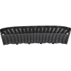 IS250/IS350 14-16 FRONT BUMPER GRILLE, Cover, Gray, Plastic, w/ F Sport Pkg (15-15, w/o Crafted Line Edition) - CAPA