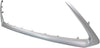 CT200H 14-17 FRONT BUMPER GRILLE MOLDING, Silver - CAPA