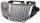 TOWN CAR 98-02 GRILLE, Chrome Shell and Insert