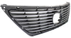 LS460 07-09/LS600H 08-09 GRILLE, Primed-Dark Gray Shell and Insert, (LS460, w/ Pre-Collision System)