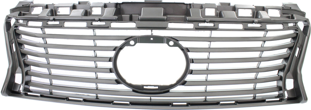 ES300H/ES350 13-15 GRILLE, Painted Silver Shell and Insert, w/o Crafted Line Edition - CAPA
