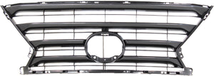 NX200T/NX300H 15-17 GRILLE, Painted Silver Shell and Insert, (NX200T w/o F Sport Pkg) - CAPA