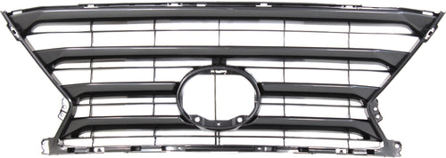 NX200T/NX300H 15-17 GRILLE, Painted Silver Shell and Insert, (NX200T w/o F Sport Pkg) - CAPA