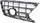 NX200T/NX300H 15-17 GRILLE, Painted Silver Shell and Insert, (NX200T w/o F Sport Pkg) - CAPA