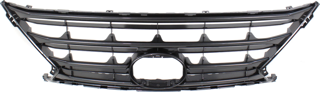 NX200T/NX300H 15-17 GRILLE, Painted Silver Shell and Insert, (NX200T w/o F Sport Pkg) - CAPA