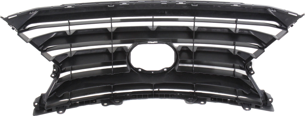 NX200T/NX300H 15-17 GRILLE, Painted Silver Shell and Insert, (NX200T w/o F Sport Pkg) - CAPA