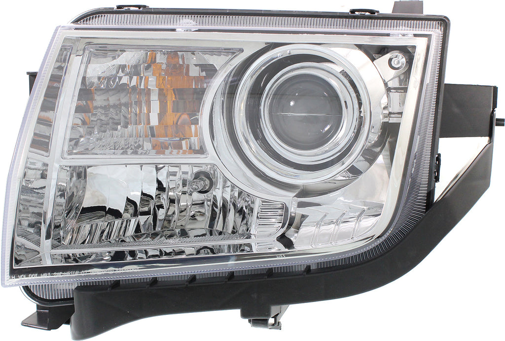 MKX 08-10 HEAD LAMP LH, Assembly, Halogen, w/o Adaptive Headlights - CAPA